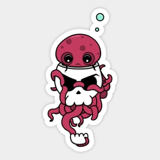 Octoskull Sticker